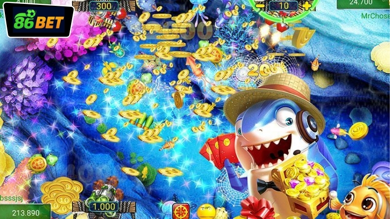 Cách lựa chọn vũ khí phù hợp khi áp dụng mẹo săn cá to tại 86BET