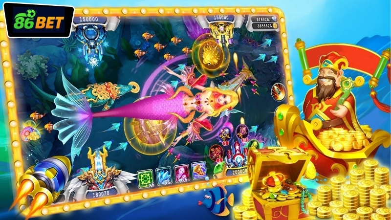 Tính năng nổi bật của nổ hũ bắn cá 86BET